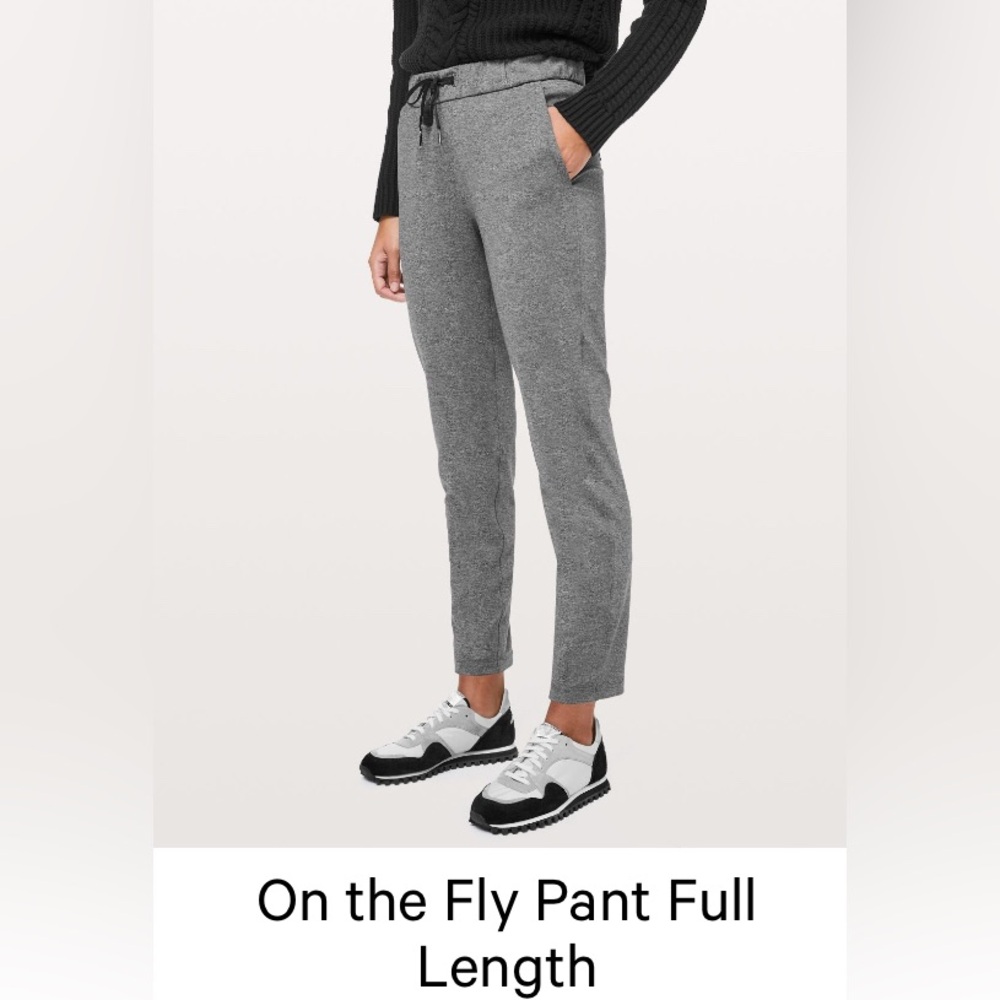 Lululemon Athletica Gray Ankle Pants